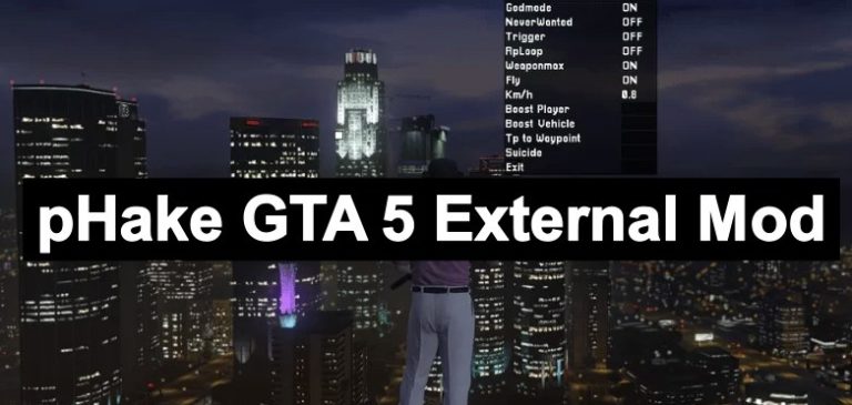 External чит pHake для GTA 5 Online 1.67