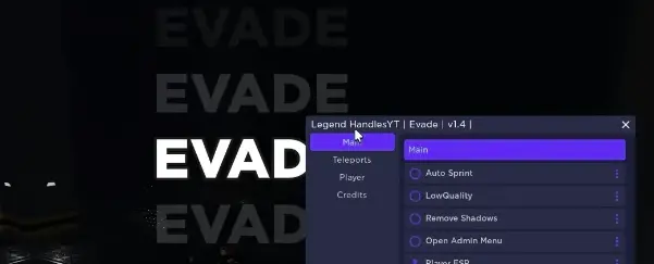 [Roblox] Evade Script Hack — Evade Pastebin GUI